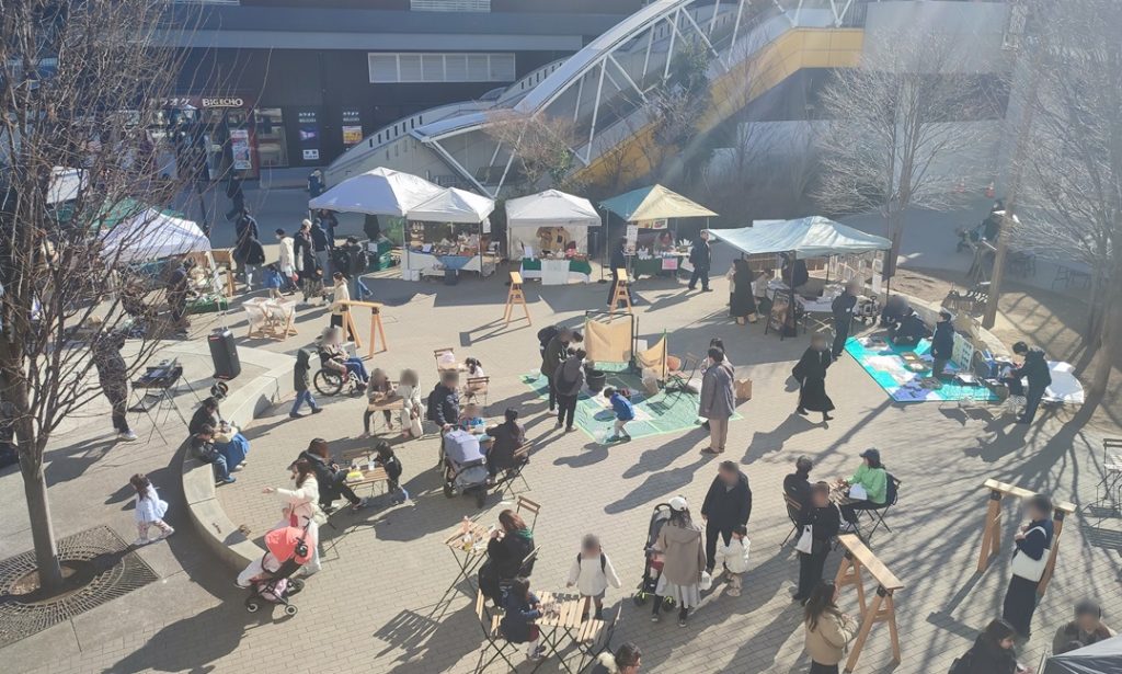 NORTH SQUARE MARKETの会場の様子